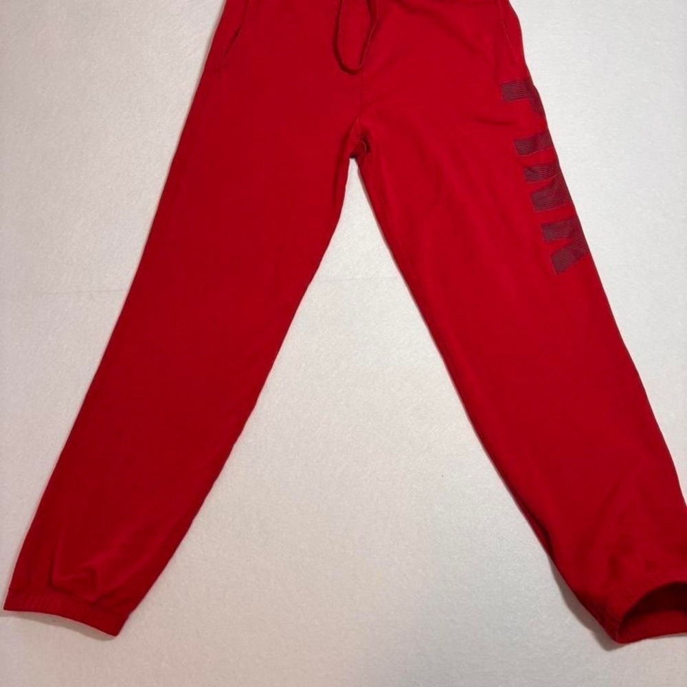 Red Victoria Secret PINK Sweatpants, Size M